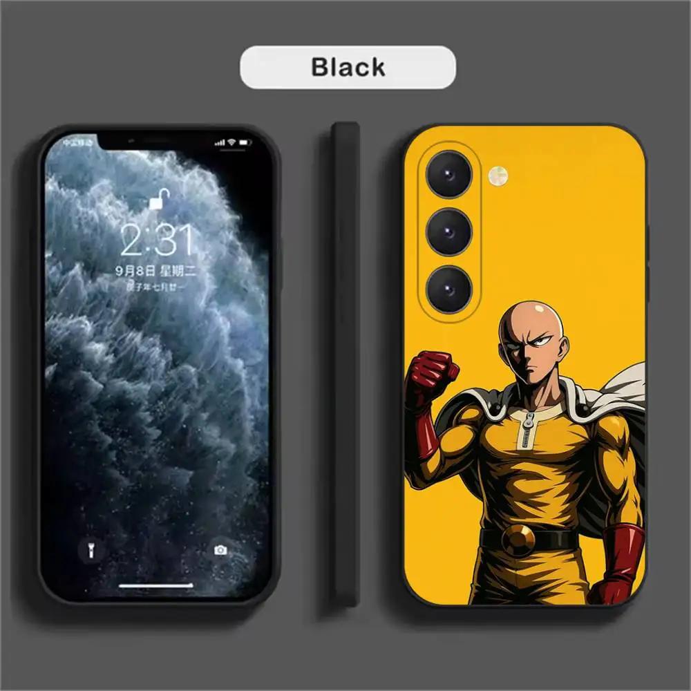 O-One P-Punch Anime Man  Phone Case For Samsung Galaxy A52 A42 A32 A22 A12 A02S A72 A73 A51 A41 A31 A21S A71 A40 A30S A20S