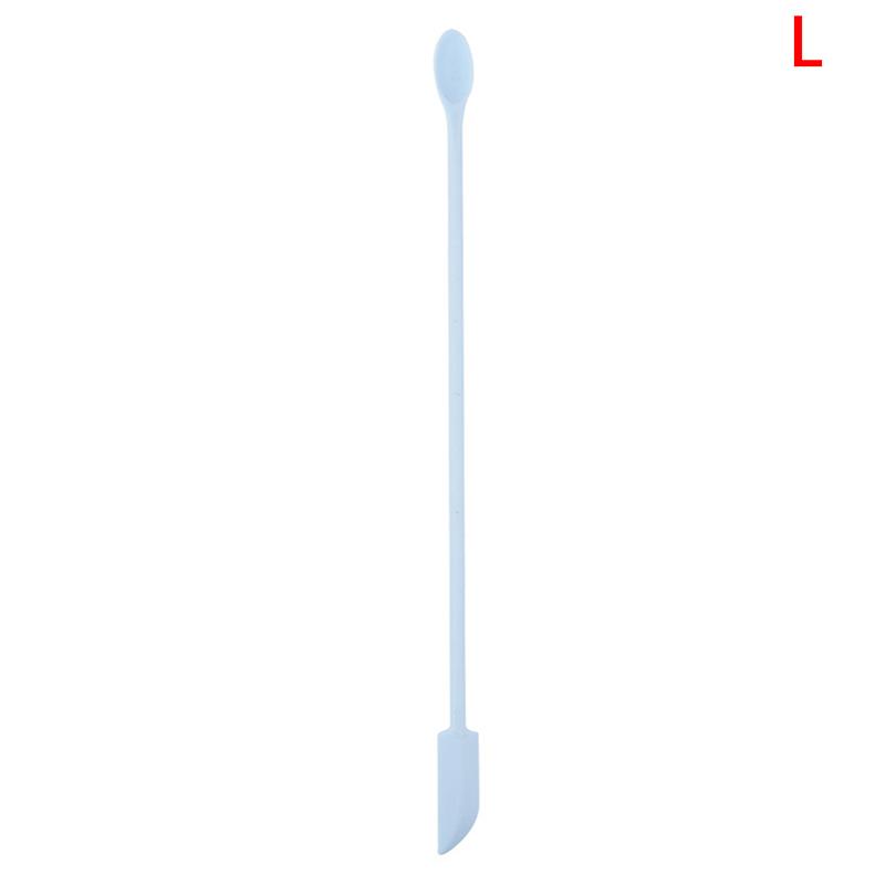 Cosmetic Bottle Silicone Mini Scraper Three Piece Set Baking Double End Two In One Spatula Jam Deep Bottle Scraper Spoon Set