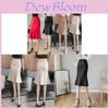 Private Scent Bodycon Midi Mermaid Skirt With Zipper And Ruffle For Spring Fashion