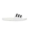 Adilette Boost Slides White Black Stripes