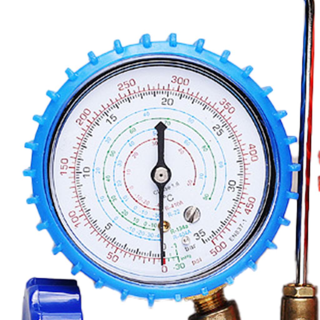Klimaanlagen Fluoridwerkzeug Legierung Fluoridwerkzeugsatz AC Manifold-Manometer-Satz Autoservice-Kit