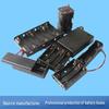 AA Battery Holder, 1-10 Cells, with Cover, Switch, Wire & Series Connection