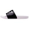 Emporio Armani EA7 Color Block Flat Slide Sandals Men footwear Black White XCP001XCC22Q655