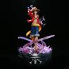 ONE PIECE GK Three Combat Power, Blood, Luffy, Scene, Ornament, Model, Luminous, Boxed Figure