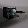 Retro Sun Glasses Women Men Cat Eye Mirror Clear Luxury Eyewear Sexy Designer  Black Sun Glasses for Female Male