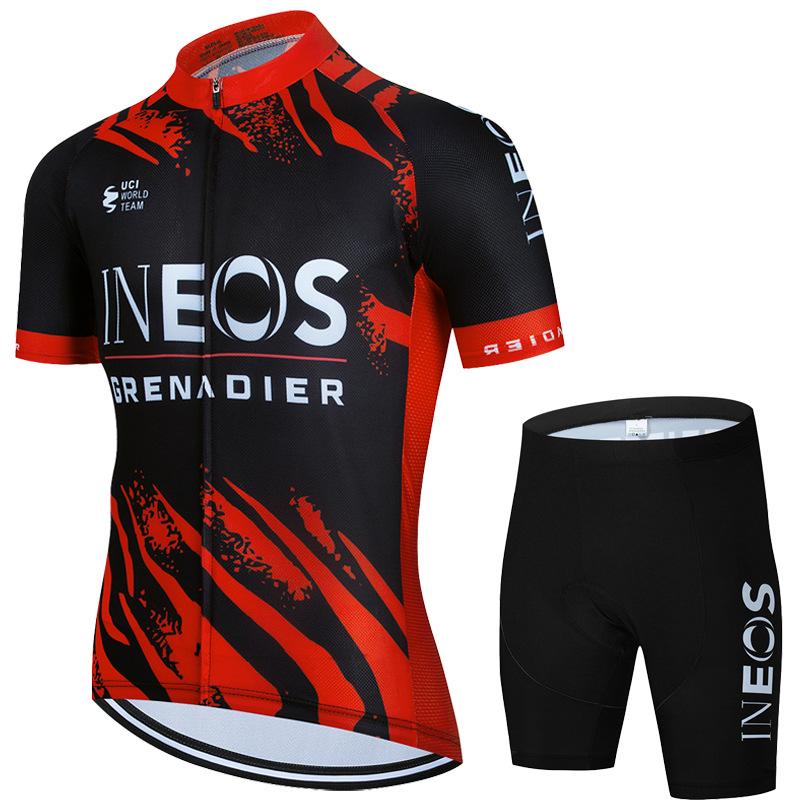 Sommer Atmungsaktiver Radanzug Träger Kurzarm Anzug Radanzug