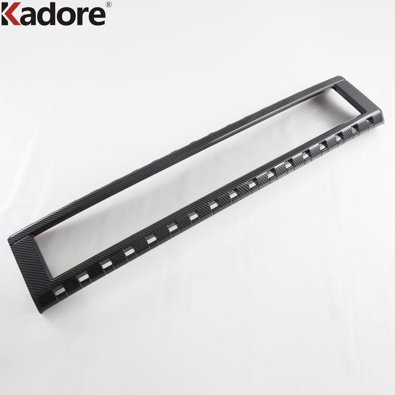 For Toyota Land Cruiser Prado LC250 2024 2025 2026 Black Car Front Center Grille Grill Cover Trim Racing Grill Frame Accessories