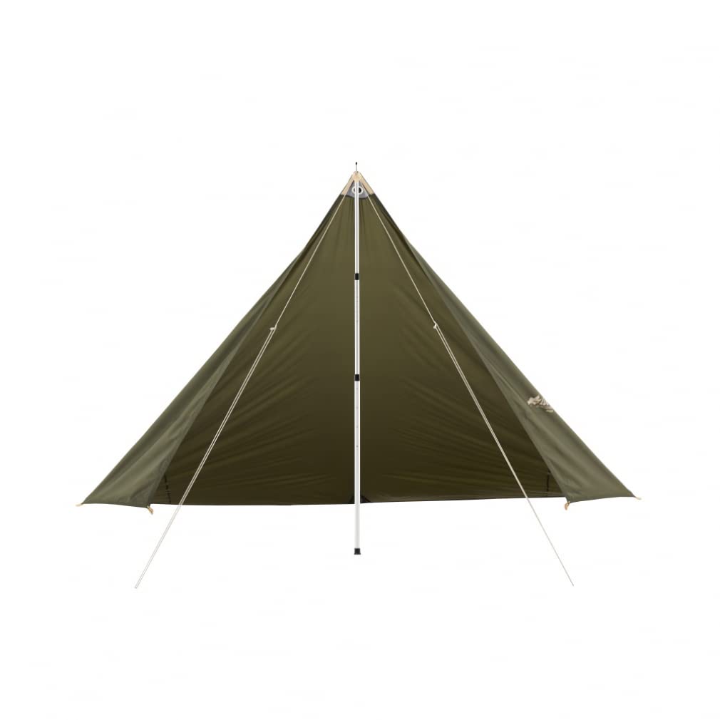 LOGOS Touring Tepee Pentatarp 71202003 Green Width 430 X Total Length 440 Cm (2023LIMITED) Size (approx.)
