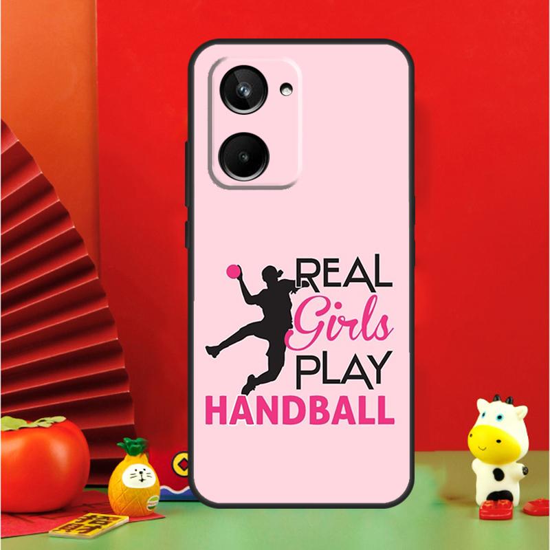 Stylish Playing Handball For Realme 15 Pro GT7 GT6 10 11 12 13 14 Pro Plus C67 C63 C61 C55 C51 C53 C35 C75 C65 Case