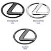 3D ABS Auto Front Heck Emblem Für Lexus IS250 CT200H GS300 NX200 GS350 IS200 IS300 ES200 ES300 GX470 RX400 Kofferraum Emblem Aufkleber