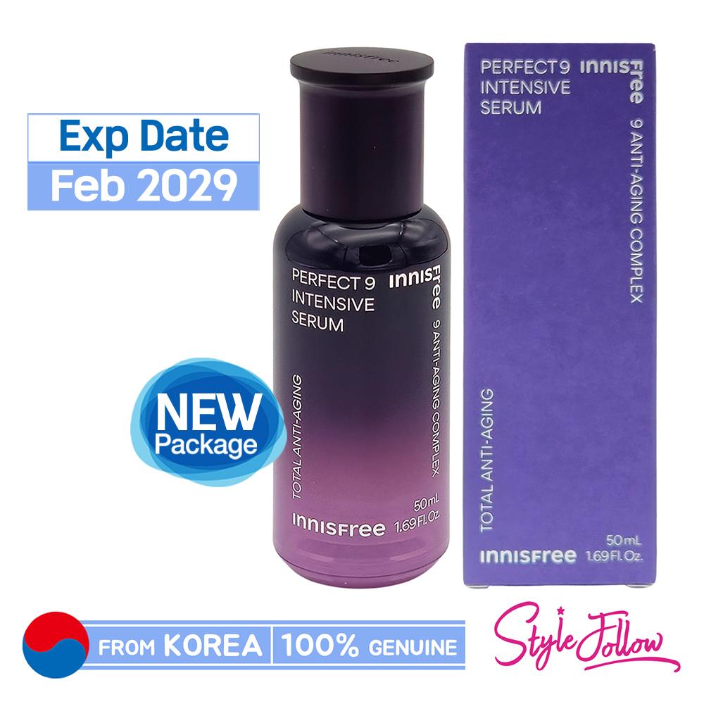 [INNISFREE] Perfect 9 Интенсивная сыворотка 50 мл 1pc + Sample Gifts