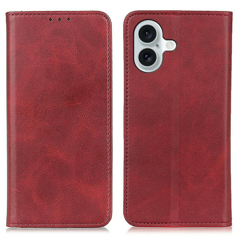 For iPhone 17 Case Split Leather Flip Wallet Phone Cover