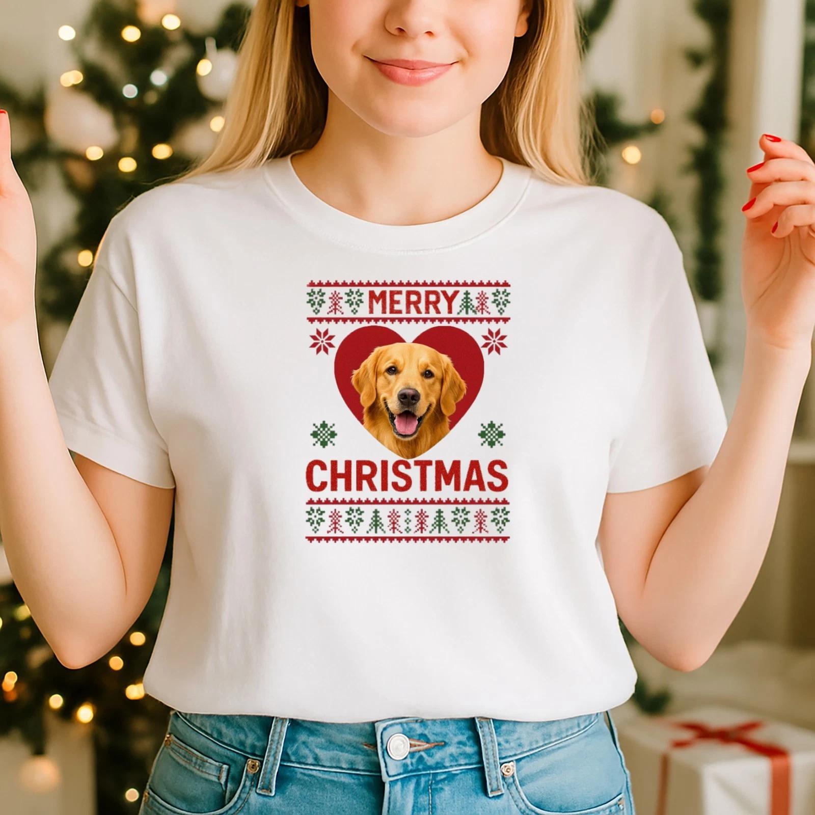2025 Christmas unisex ,Night before Christmas Family, Cs Dog (CH) XL