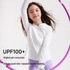 Girls' Breathable Ice Silk UPF50+ Sun Protection Hooded Jacket