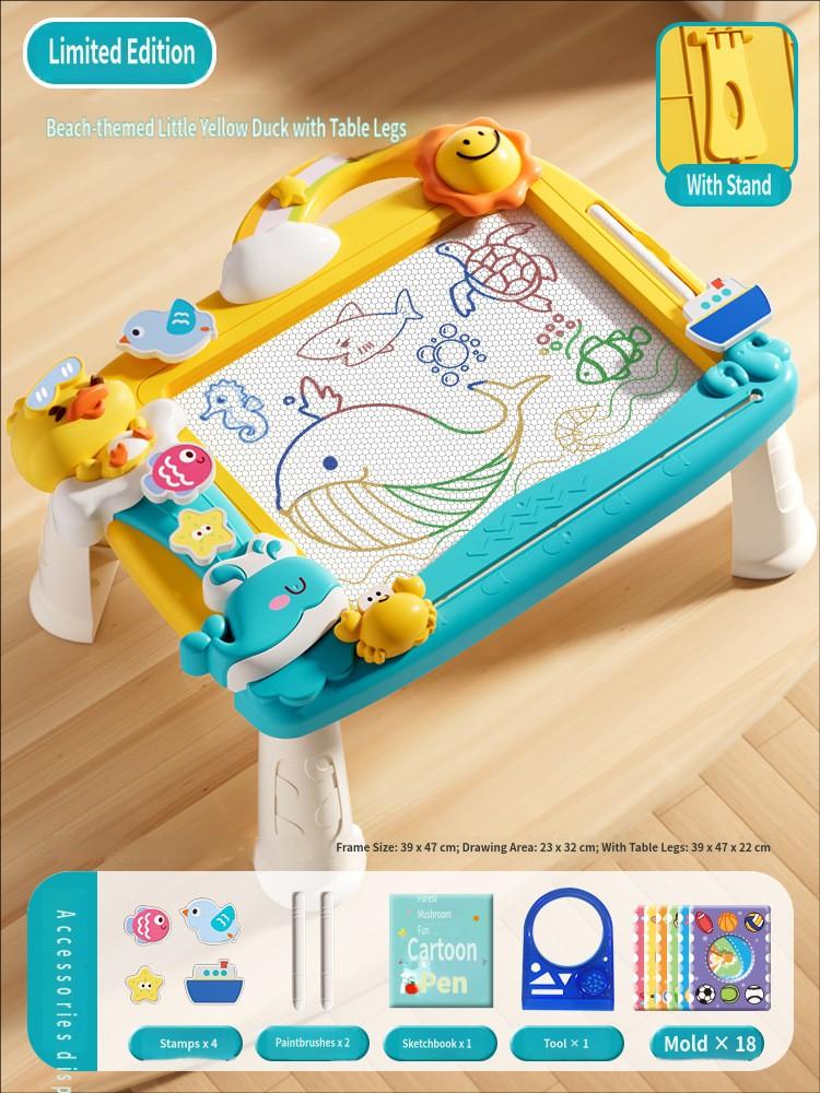 Children Drawing Board Magnetic Drawing Board Kids Toy Graffiti Board Toddler Writing Table Magnet Pen Color Painting Pad
