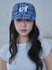 Olinkeompeulliteu A Logo Check Pillbox Cap (Blue Check)