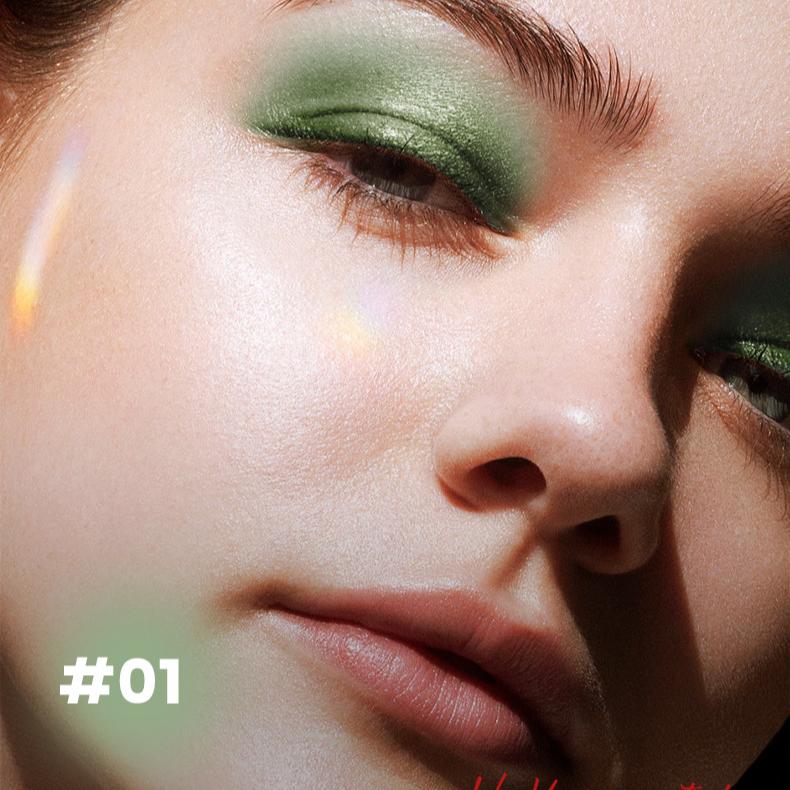 Lidschattenstift mit zwei Enden, Perlglanz-Lidschattenstift, Highlighter, Hervorhebung, nicht verschmierendes Augen-Make-up