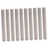 10 Stück RC Motorwelle 3x28,5mm RC Bürstenlose Motorwellen Ersatz mit Sicherungsringen Position Flach