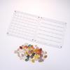 A Collection Of Natural Stones Storage Box For Children'S Experiments, 1Set Of Minerals And Gems For Creativity Gift