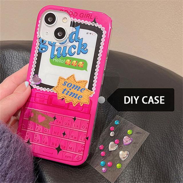 

Корейский милый чехол с ремешком через плечо с блестками и бриллиантами Y2k для Iphone 14 13 12 11 Pro Xs Max X Xr, противоударный мягкий чехол, принципиально For iPhone 14 Plus