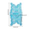 Holographic Butterfly Resin Molds Silicone,Butterfly Ornament Resin Mold,Resin Butterfly Pendant Molds for Resin Casting