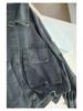 Plus Size Denim Jacket for Women: Casual Loose-Fit Slimming Retro Long Sleeve Top
