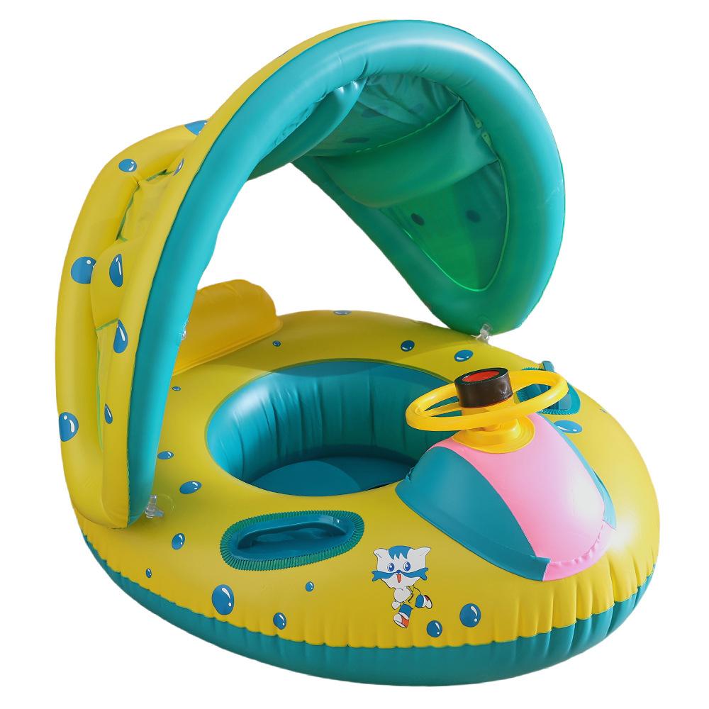 Rooxin Pool Float Inflatable Swim Tube Swim Accessory Swimming Ring For Summer Water Sports Swimming Circle Swim Float