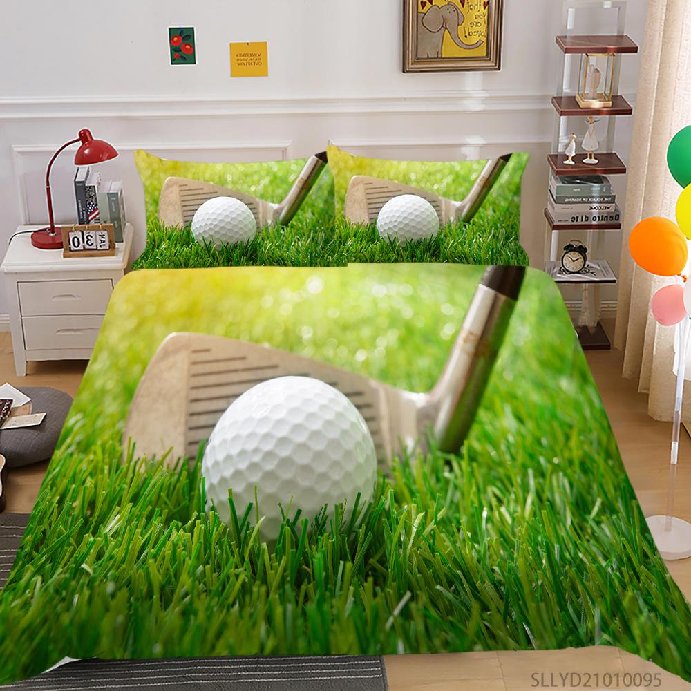 Ball Series Digital Printing Bedding Two Or Three-Piece Set Polyester