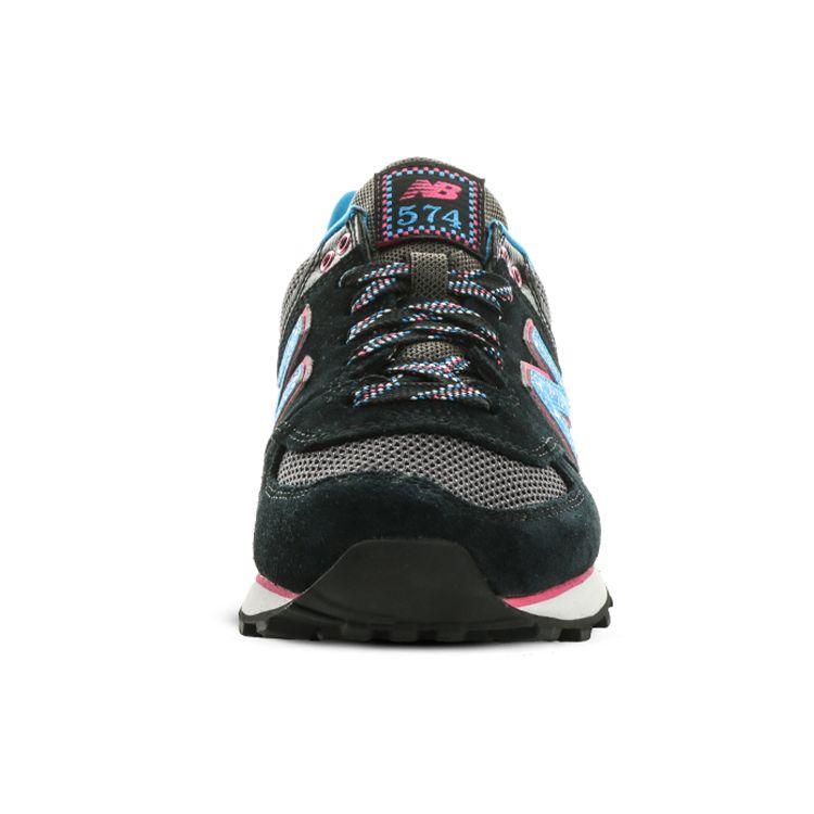 New Balance 574 Black Purple Women Sneaker WL574OIC