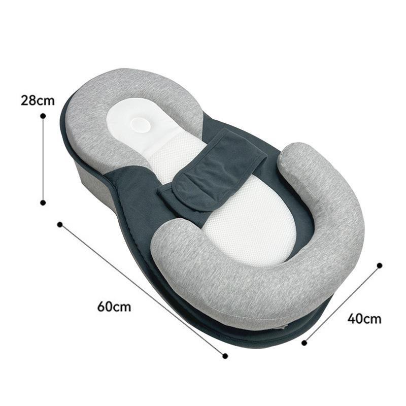 Anti-Spill Newborn Nursing Pillow for Plagiocephaly Correction 28cm