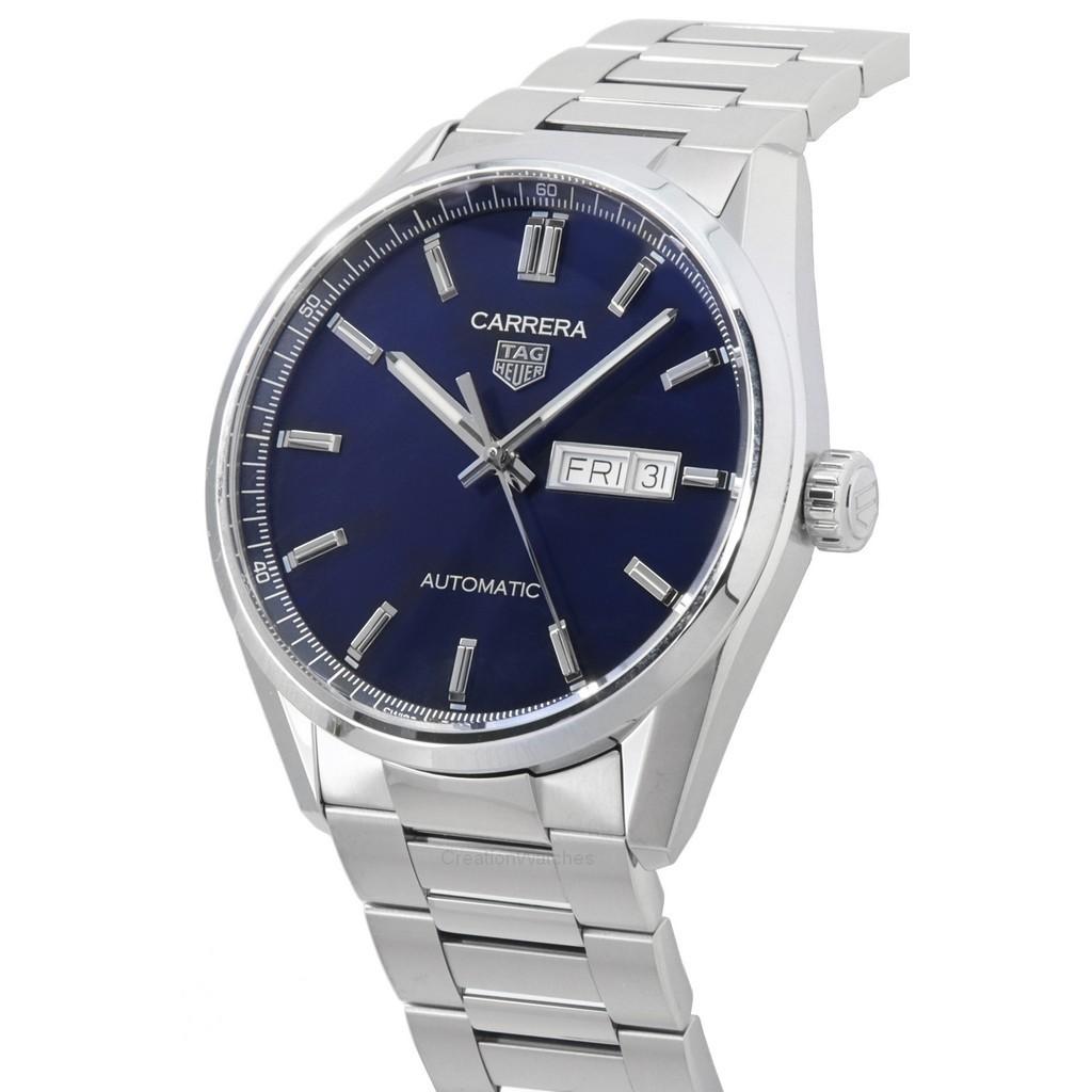 Tag Heuer Carrera Stainless Steel Blue Dial Automatic WBN2012.BA0640 100M Mens Watch