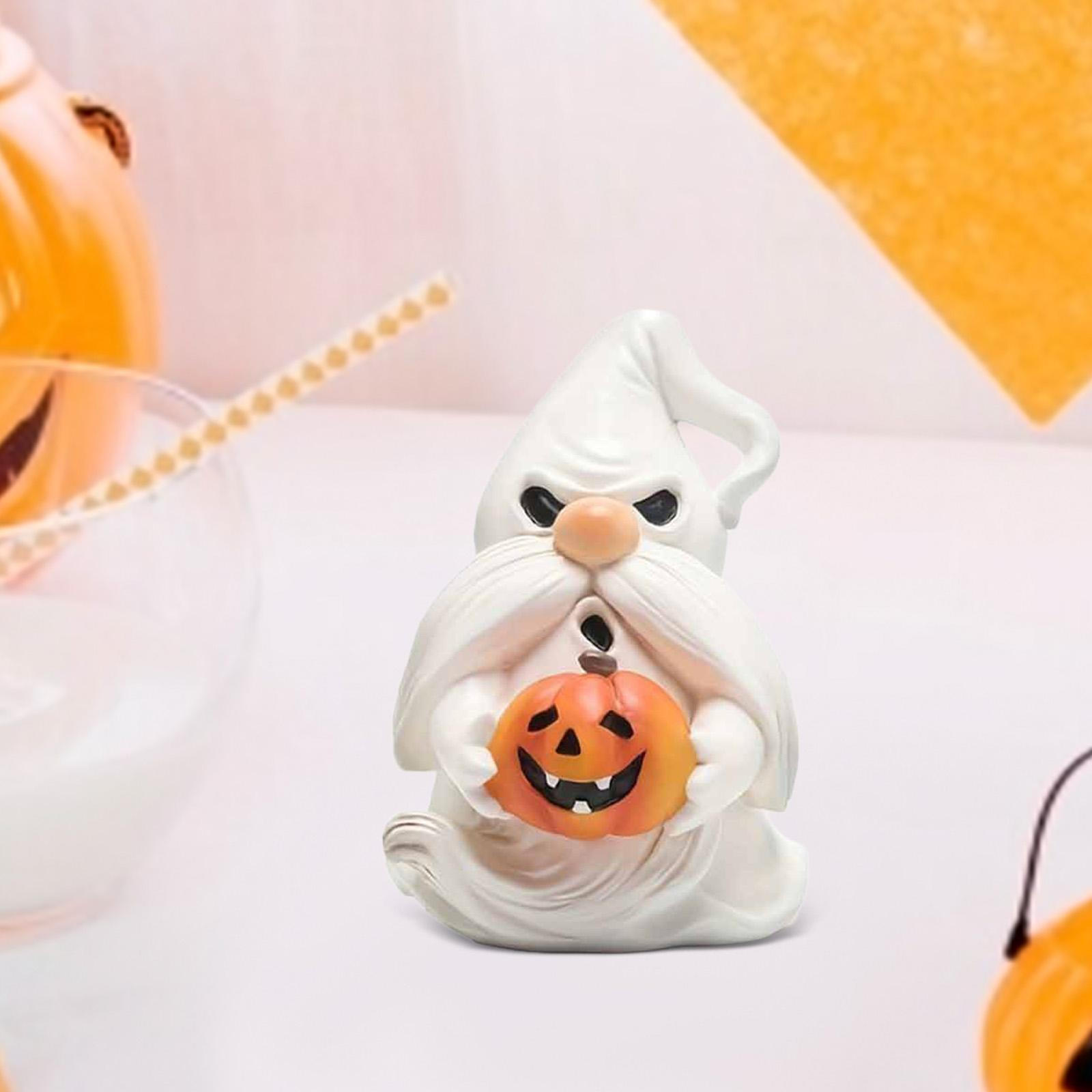 

Halloween Figurine Statue Cute Versatile Ornament Home Decor Decoration Sculpture for Desk Style C