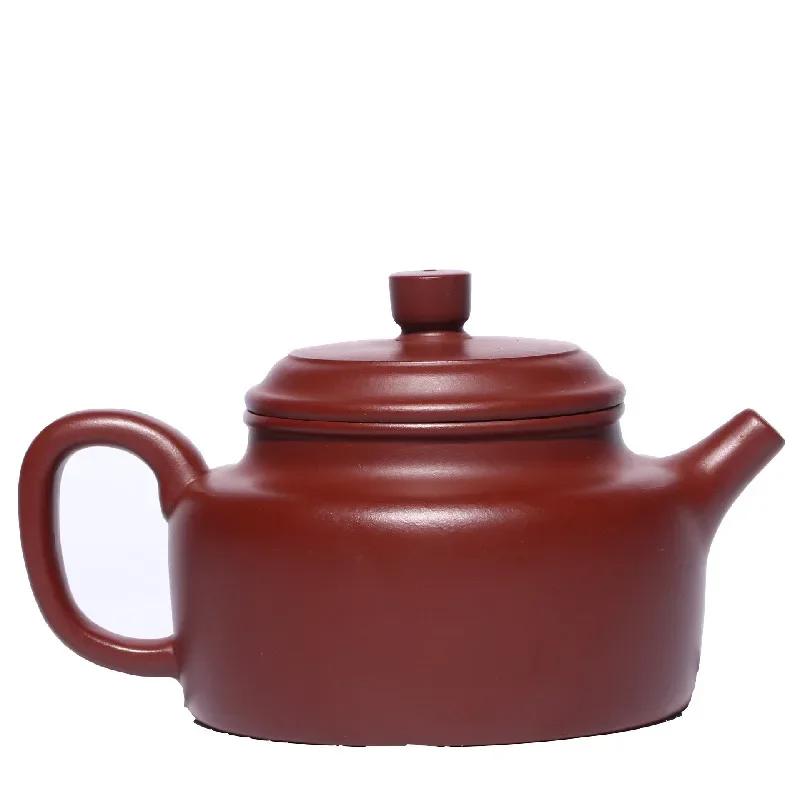 Chinese Yixing Purple Clay Teapot Xishi Tea Pot Household Handmade Kettle Chinese Tea Ceremony Drink Set Dahongpao Tea Set