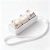 Cartoon Cat Keycap Fidget Keychain 3 Keys Finger Press Keycap Keychain  Calming