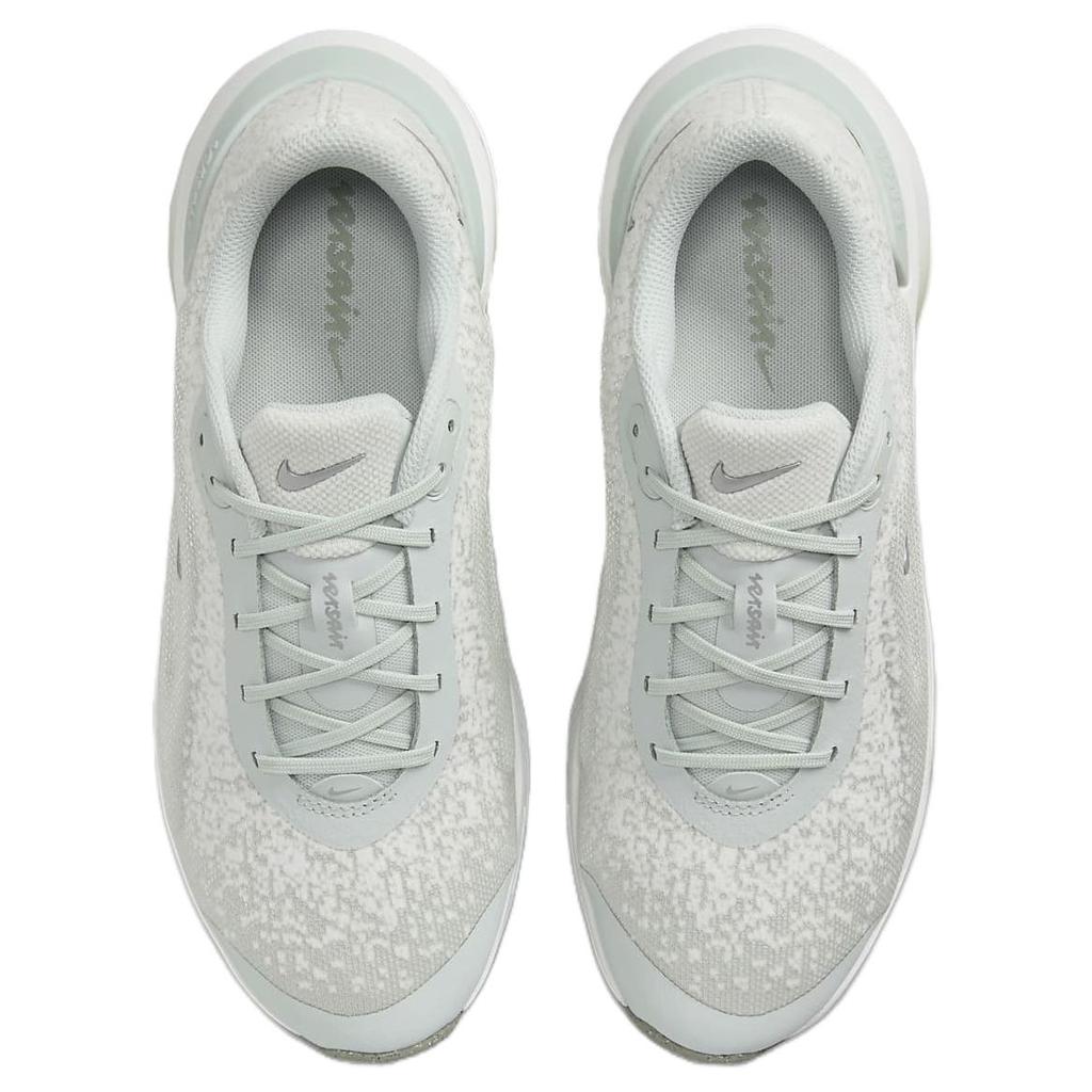 Nike Versair Series Comfortable Versatile Non-Slip Durable Low-Top Training Shoes Women Sneaker Silver White Green DZ3547-006