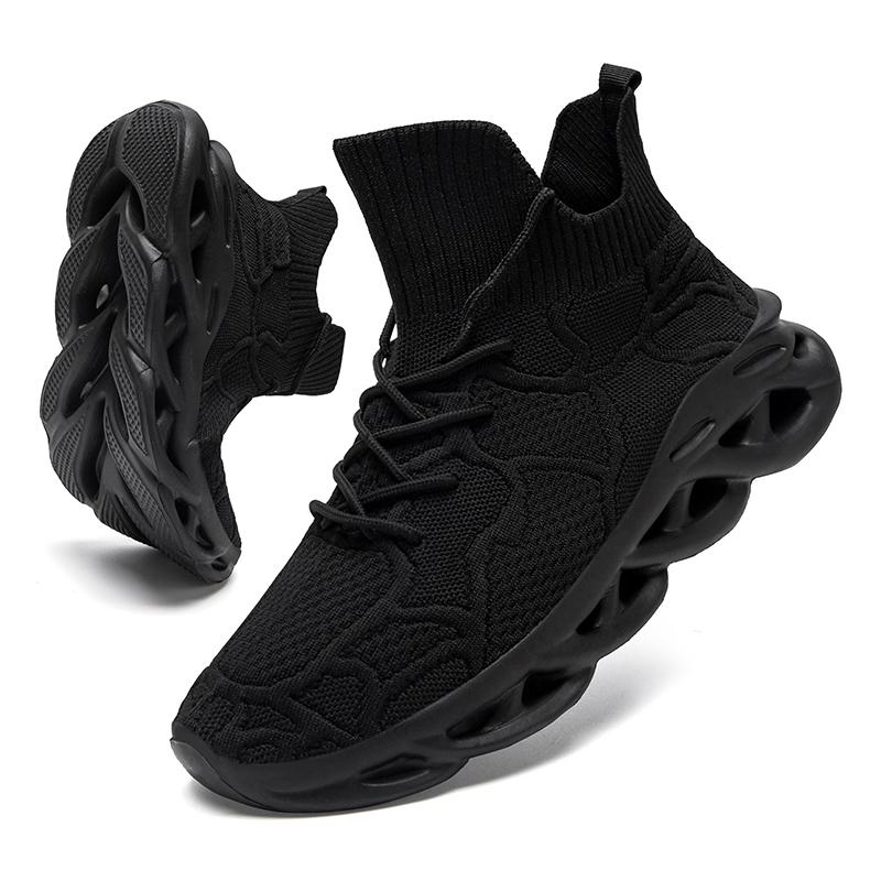 fashion Men's Running Shoes 2024 Mens White Sneakers Mesh Breathable Outdoor Tennis Walking Gym Shoe Athletic Jogging Plus Size 39-46