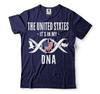 The United States It's In My DNA Shirt USA Shirt United States Patriotic Shirt