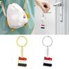 Keychain for Women Men Egypt Map Flag Shape Keyring Ethnic Style Flag Keyring