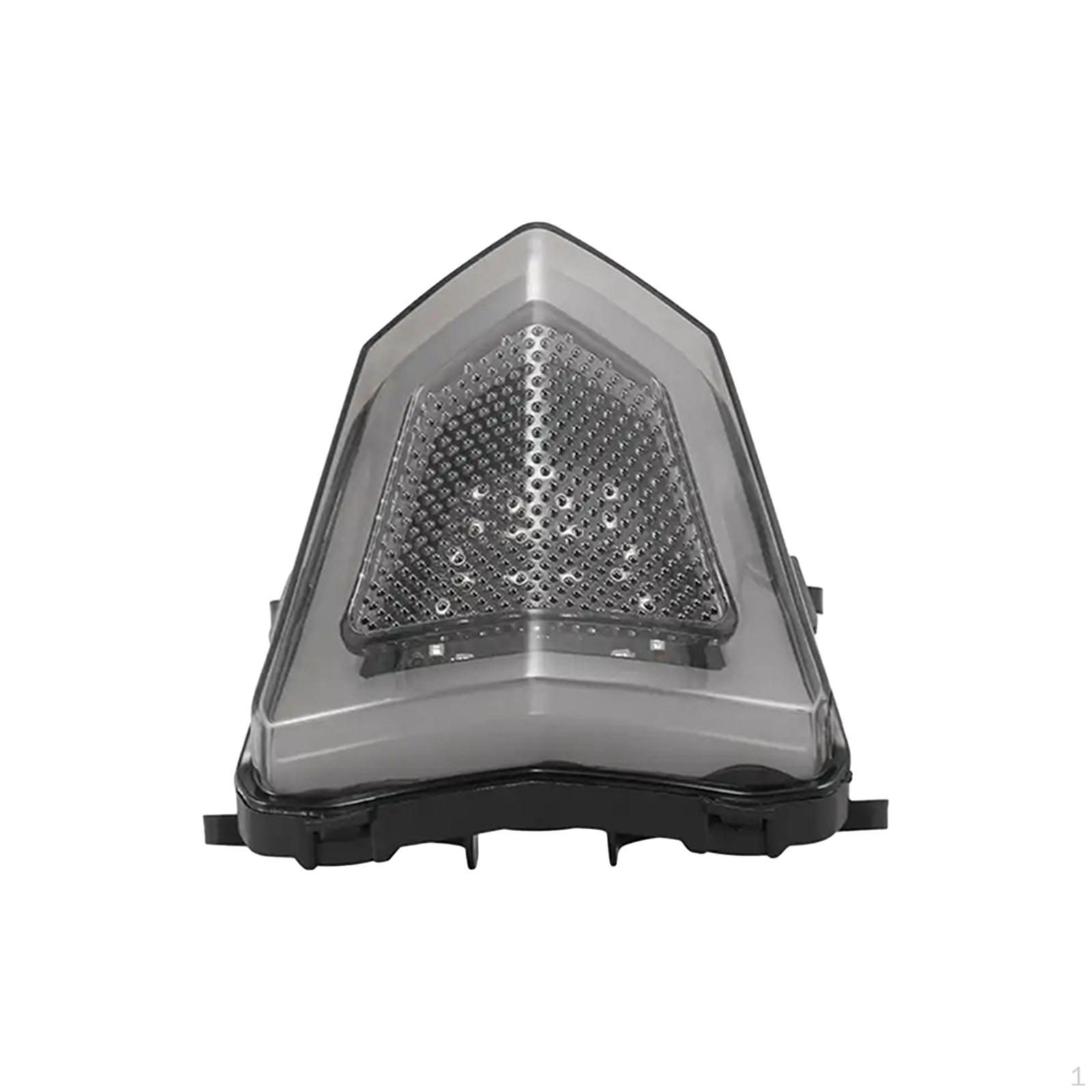 

Motorcycle Tail Lights LED Driving Indicator Easy to Install Modification Turn Signals красный