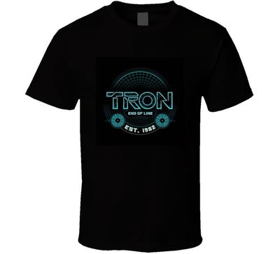Tron Movie 1982 End Of Line T Shirt