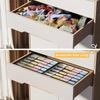 Clothes Ties Underwear Storage Organizer Foldable Large Capacity Drawers Clothes Organizer Compartments 24-Grid