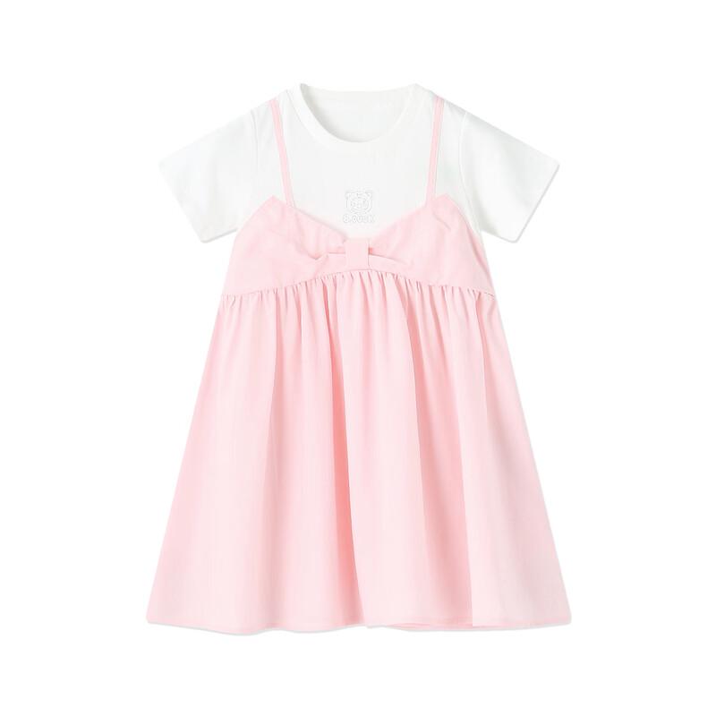 B.Duck Girls' Short Sleeve T-Shirt Dress
