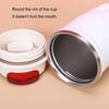 New Solid Color Thermal Insulation Water Cup Coffee Cup with Lifting Rope, Direct Drinking Water Cup for Outdoor Travel