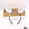 Women Hairbands Festive Zebras Ear Birthday Party Photo Props for Washing Face