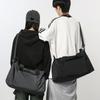 Business trip, short trip bag, female portable man, light large-capacity luggage bag, shoulder messenger sports fitness bag