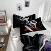 Horror Room Decorative Bedding Three-Piece Quilt Cover