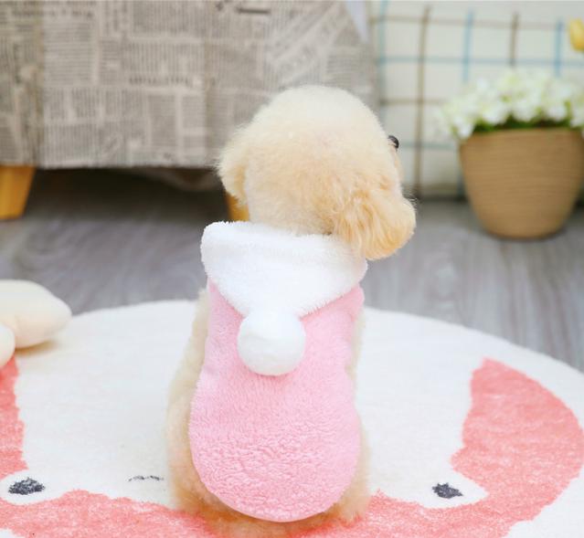 Indoor and Outdoor Dog Sweatshirt Pet Clothes Coat for Small Medium Dogs