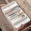 Expandable Drawer Organizer 5 Compartments Cutlery Drawer Storage Organizer Drawer Divider for Kitchen Home Office