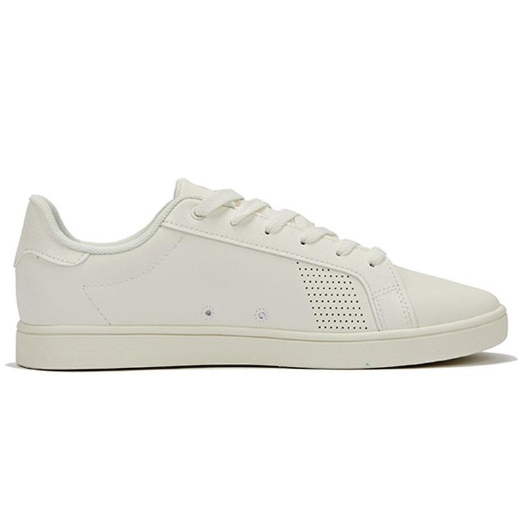 Anta Cushioning Abrasion Resistant Slip Resistant Low top Skateboard Shoes Men's White 112028062-3