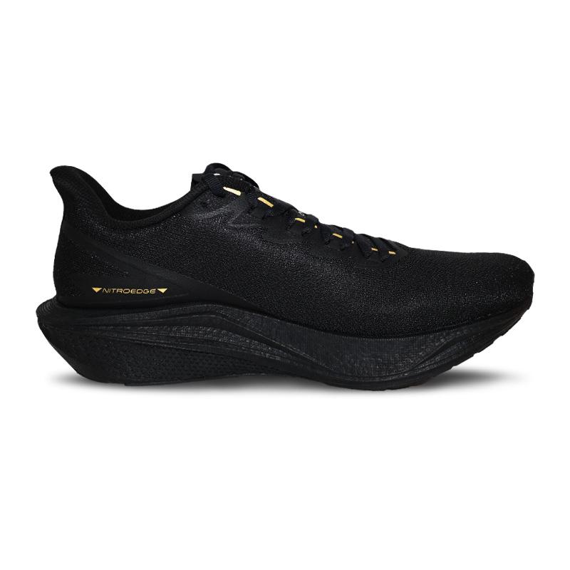 Anta Mah 5.0 Sports Comfortable Non-Slip Wear-Resistant Low-Top Casual Running Shoes Men Sneaker Black Gold 112515583R-1